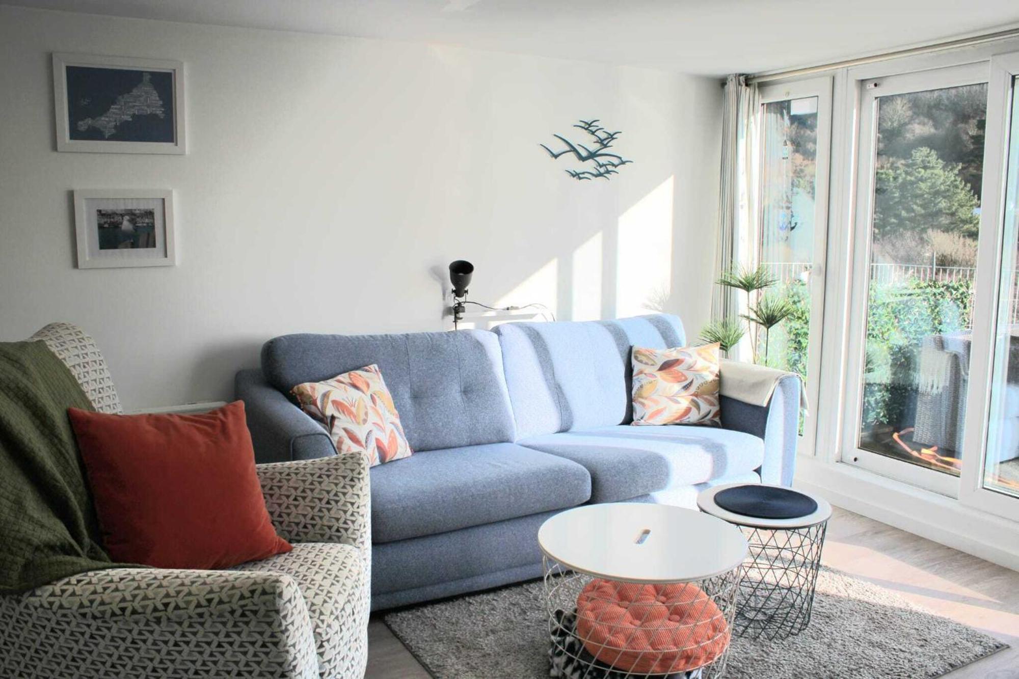 May View - Luxury Sea View Apartment - Millendreath, Looe Bagian luar foto
